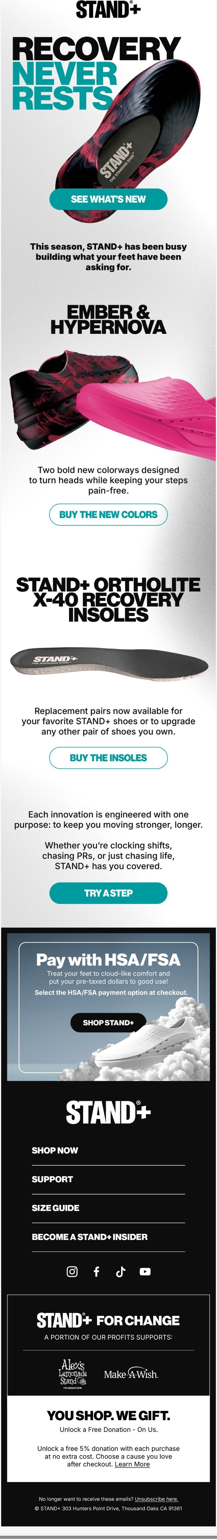 Création email conçue par Emailio pour une marque e-commerce